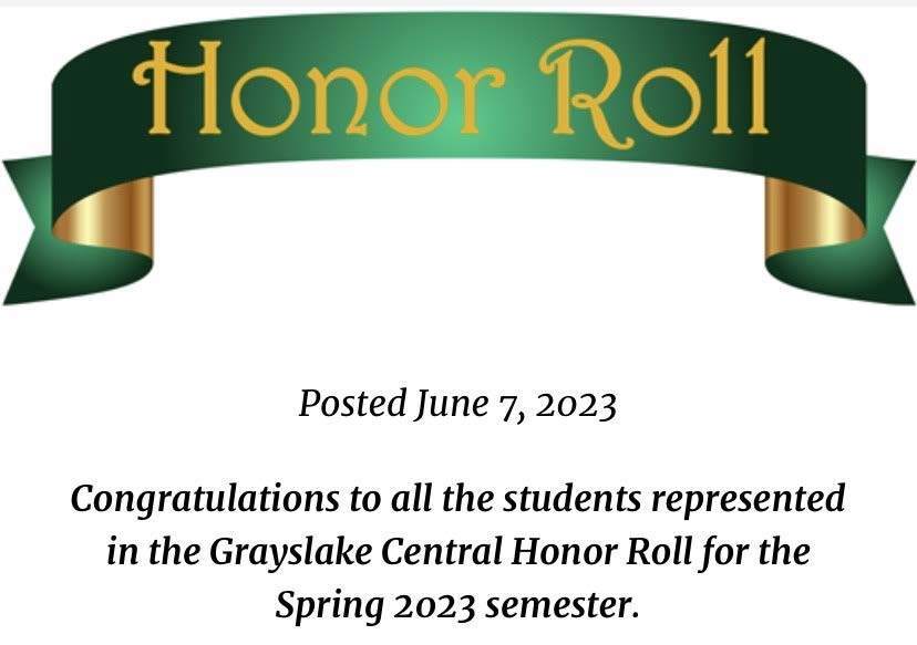 Honor Roll Spring 2023