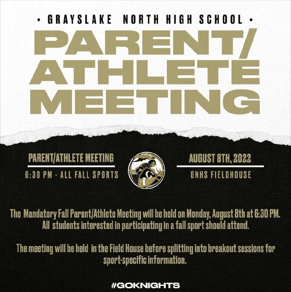 parent athlete meetings ng