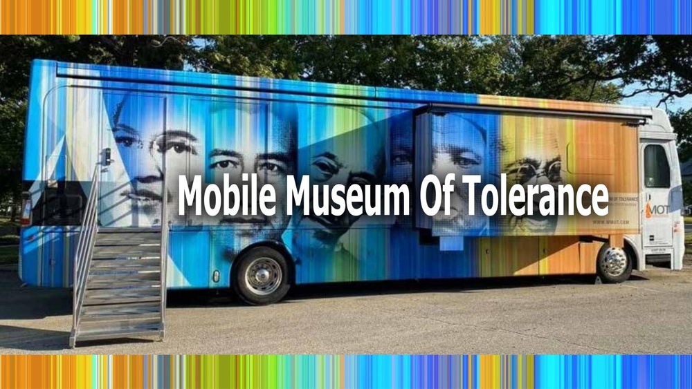 mobile museum of tolerance bus