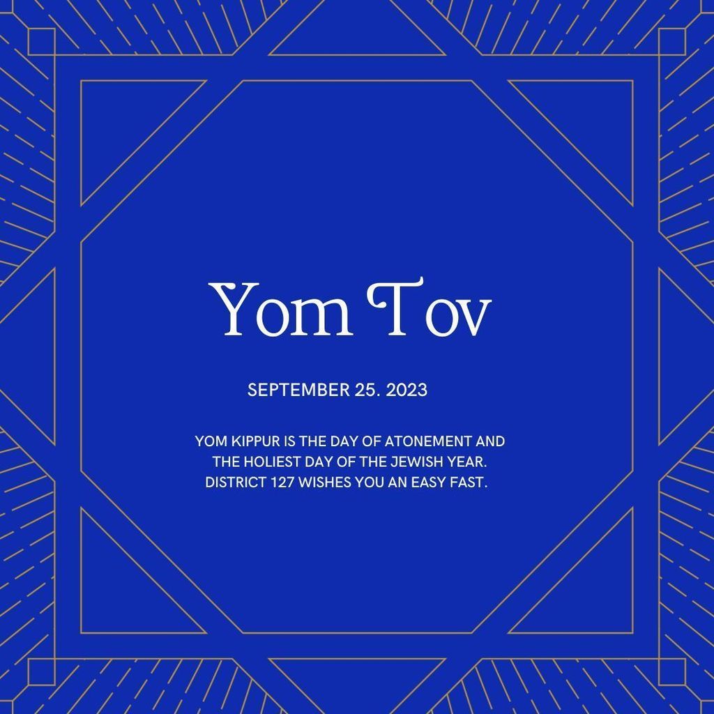 yom tov blue and gold